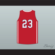 Load image into Gallery viewer, MarJon Beauchamp 23 Nathan Hale High School Raiders Red Basketball Jersey 1