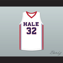 Load image into Gallery viewer, MarJon Beauchamp 32 Nathan Hale High School Raiders White Basketball Jersey 1