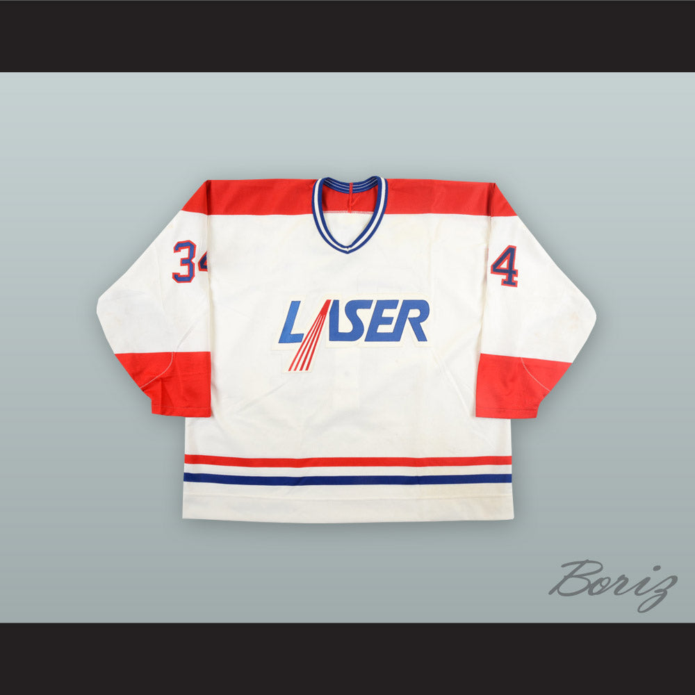 Marc Legault 34 St. Hyacinthe Laser White Hockey Jersey