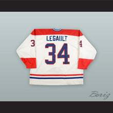 Load image into Gallery viewer, Marc Legault 34 St. Hyacinthe Laser White Hockey Jersey