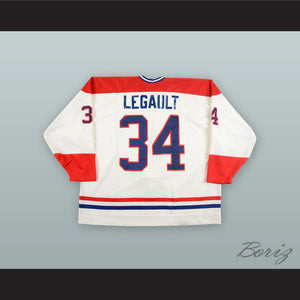 Marc Legault 34 St. Hyacinthe Laser White Hockey Jersey