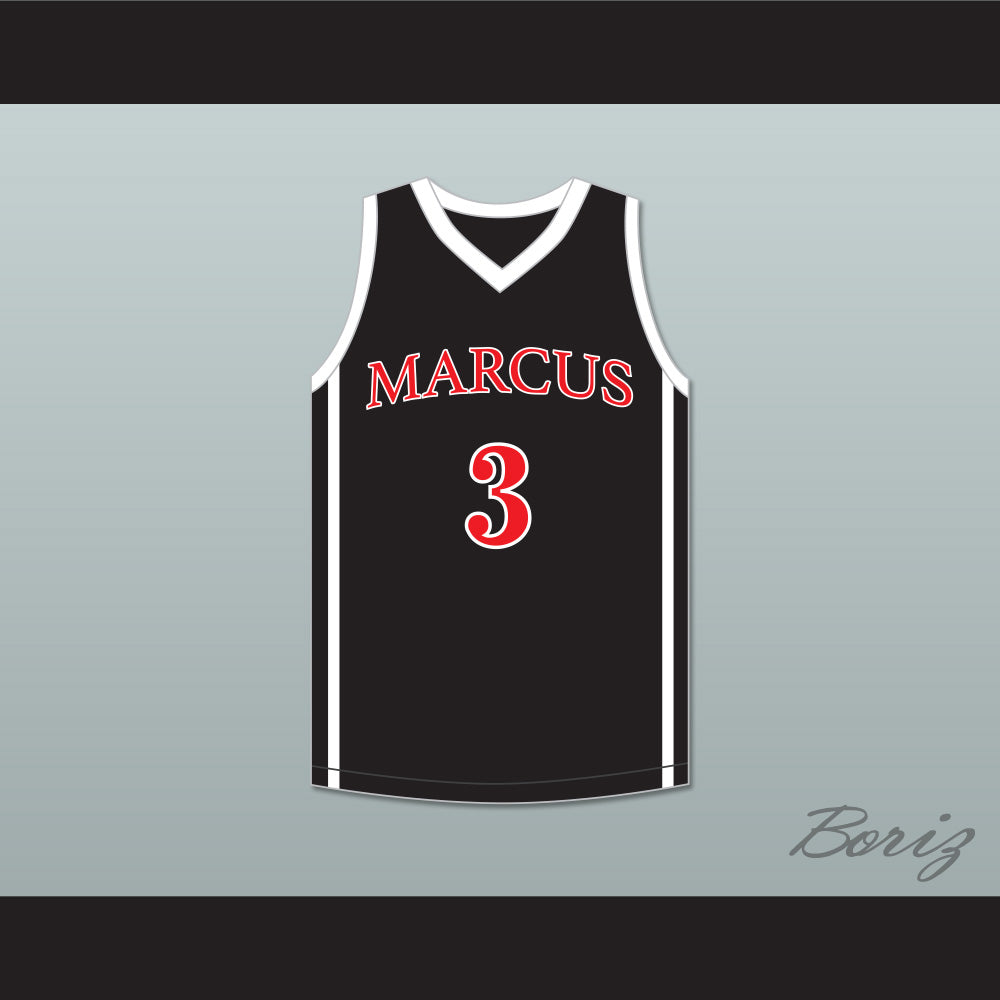 Marcus Smart 3 Edward S. Marcus High School Marauders Black Basketball Jersey 2