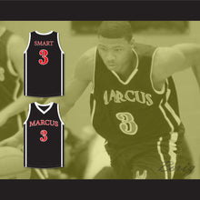 Load image into Gallery viewer, Marcus Smart 3 Edward S. Marcus High School Marauders Black Basketball Jersey 2