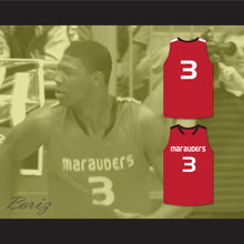 Load image into Gallery viewer, Marcus Smart 3 Edward S. Marcus High School Marauders Red Basketball Jersey 1