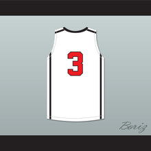 Load image into Gallery viewer, Marcus Smart 3 Edward S. Marcus High School Marauders White Basketball Jersey 3