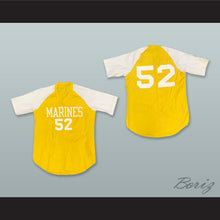 Load image into Gallery viewer, Marines 52 Yellow Pullover Baseball Jersey