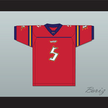 Load image into Gallery viewer, Mario Bailey 5 Orlando Rage Home Football Jersey