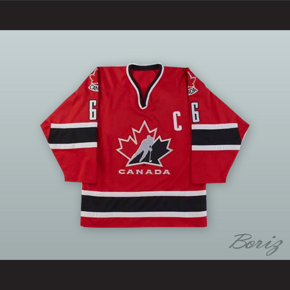 Mario Lemieux 66 Canada National Team Red Hockey Jersey