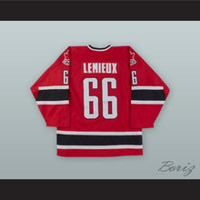 Load image into Gallery viewer, Mario Lemieux 66 Canada National Team Red Hockey Jersey