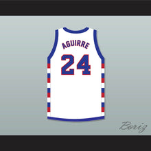 Load image into Gallery viewer, Mark Aguirre 24 DPaul school  White Basketball Jersey