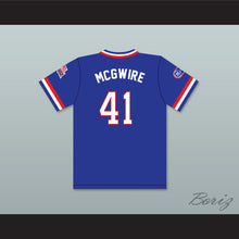 Load image into Gallery viewer, Mark McGwire 41 1984 USA Team Blue Baseball Jersey