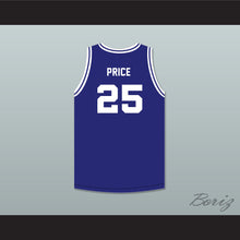 Load image into Gallery viewer, Mark Price 25 Enid High School Plainsman Navy Blue Basketball Jersey 2