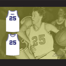 Load image into Gallery viewer, Mark Price 25 Enid High School Plainsman White Basketball Jersey 1