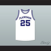 Load image into Gallery viewer, Mark Price 25 Enid High School Plainsman White Basketball Jersey 2