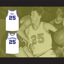 Load image into Gallery viewer, Mark Price 25 Enid High School Plainsman White Basketball Jersey 2