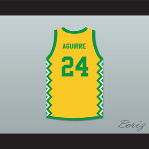 Mark Aguirre 24 George Westinghouse College Prep Basketball Jersey