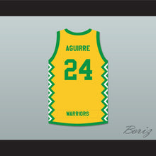 Load image into Gallery viewer, Mark Aguirre 24 George Westinghouse College Prep Warriors Basketball Jersey 2