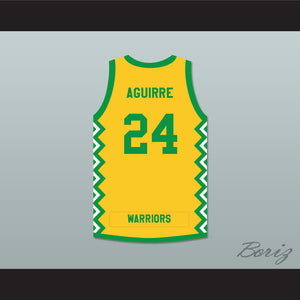 Mark Aguirre 24 George Westinghouse College Prep Warriors Basketball Jersey 2
