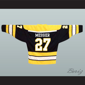 Mark Messier 27 Cincinnati Stingers Black Hockey Jersey