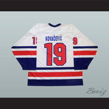 Load image into Gallery viewer, Marko Kovacevic 19 Yugoslavia International Hockey Jersey