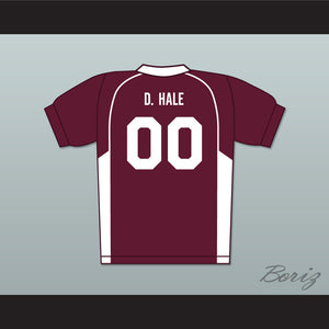 Derek Hale 00 Beacon Hills Cyclones Lacrosse Jersey Teen Wolf Maroon Style