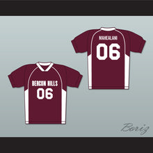 Load image into Gallery viewer, Danny Mahealani 06 Beacon Hills Cyclones Lacrosse Jersey Teen Wolf Maroon Style