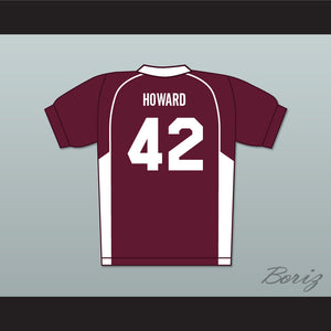 Scott Howard 42 Beacon Hills Cyclones Lacrosse Jersey Teen Wolf MaroonStyle