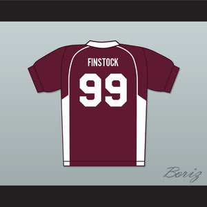 Bobby Finstock 99 Beacon Hills Cyclones Lacrosse Jersey Teen Wolf Maroon Style