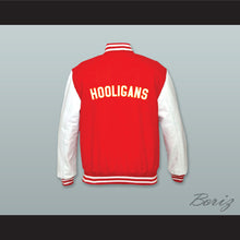 Load image into Gallery viewer, Mars 24K Hooligans Red Wool and White Lab Leather Varsity Letterman Jacket 1