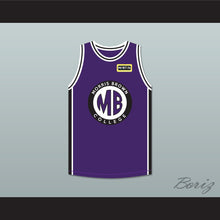 Load image into Gallery viewer, Martin Payne 23 Morris Brown College Purple Basketball Jersey with Martin Patch
