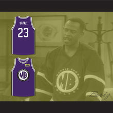 Load image into Gallery viewer, Martin Payne 23 Morris Brown College Purple Basketball Jersey with Martin Patch
