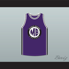 Load image into Gallery viewer, Martin Payne 23 Morris Brown College Purple Basketball Jersey