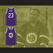 Load image into Gallery viewer, Martin Payne 23 Morris Brown College Purple Basketball Jersey