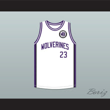 Load image into Gallery viewer, Martin Payne 23 Morris Brown College Wolverines White Basketball Jersey Patch