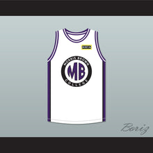 Load image into Gallery viewer, Martin Payne 23 Morris Brown College White Basketball Jersey with Martin Patch