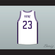 Load image into Gallery viewer, Martin Payne 23 Morris Brown College White Basketball Jersey with Martin Patch