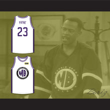 Load image into Gallery viewer, Martin Payne 23 Morris Brown College White Basketball Jersey with Martin Patch