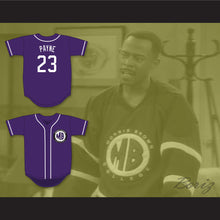 Load image into Gallery viewer, Martin Payne 23 Morris Brown College Purple Baseball Jersey