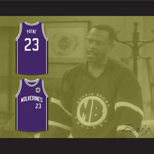Load image into Gallery viewer, Martin Payne 23 Morris Brown College Wolverines Purple Basketball Jersey Patch