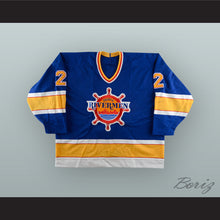 Load image into Gallery viewer, Martin Hamrlik 2 Peoria Rivermen Blue Hockey Jersey