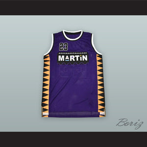 Martin Payne 23 Purple Basketball Jersey