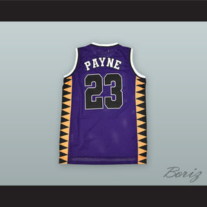 Martin Payne 23 Purple Basketball Jersey