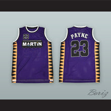 Load image into Gallery viewer, Martin Payne 23 Purple Basketball Jersey