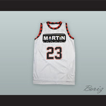 Load image into Gallery viewer, Martin Payne 23 White Basketball Jersey