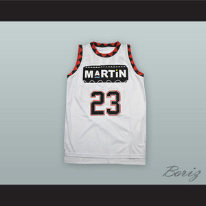 Martin Payne 23 White Basketball Jersey