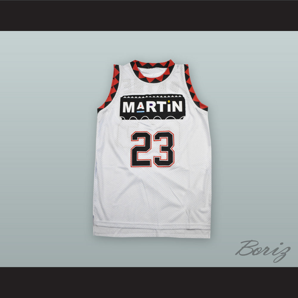 Martin Payne 23 White Basketball Jersey