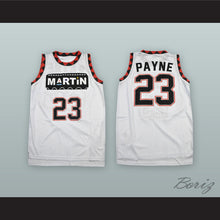 Load image into Gallery viewer, Martin Payne 23 White Basketball Jersey