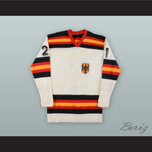 Load image into Gallery viewer, Martin Wild 21 West Germany National Team White Hockey Jersey
