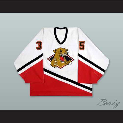 Marty Maurice 34 Prince George Cougars White Hockey Jersey