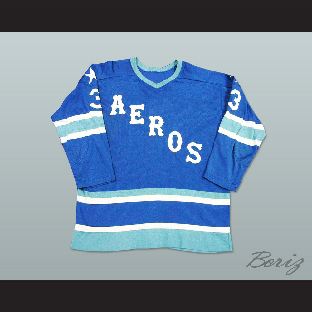 Marty Howe 3 WHA Houston Aeros Hockey Jersey